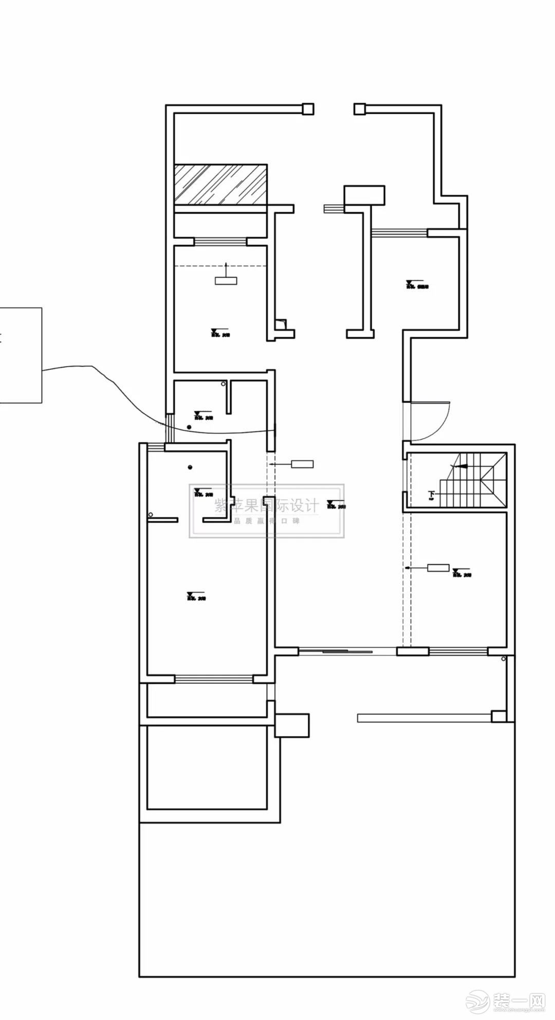 400平复式别墅装修设计案例图