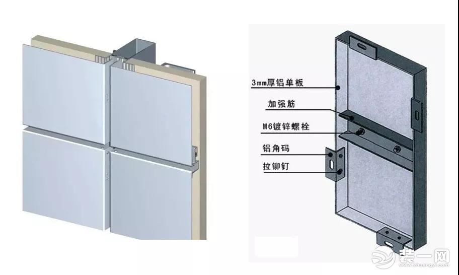 仿石材鋁板材料圖