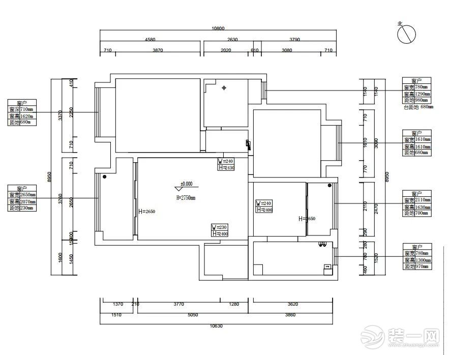 原始户型图