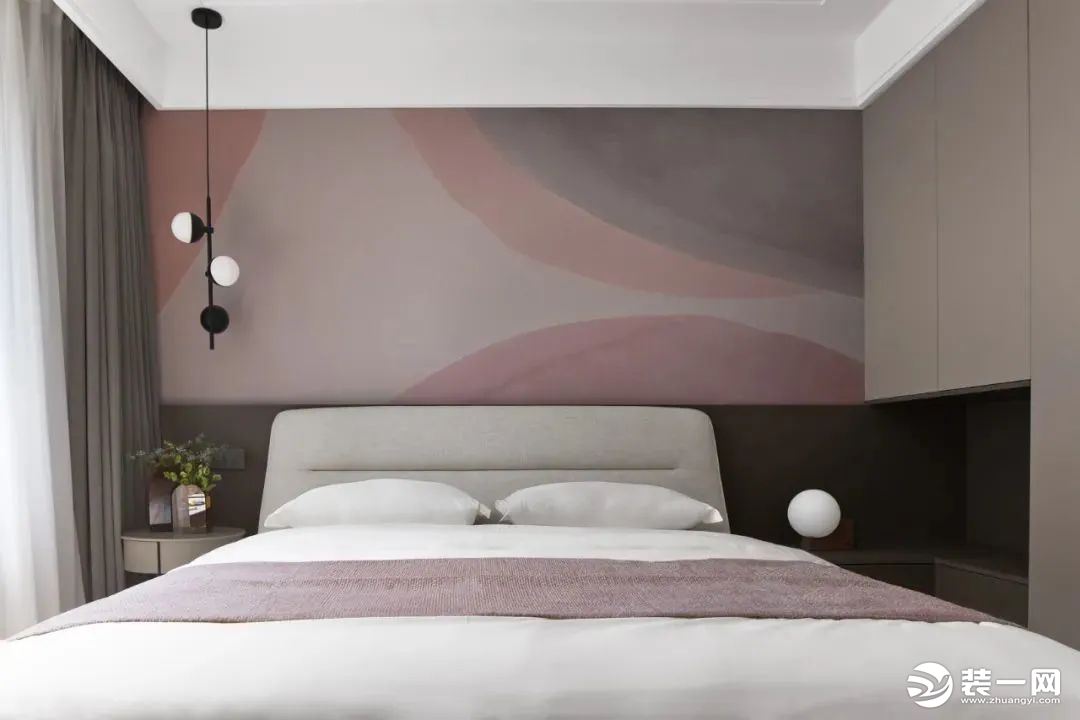 现代简约风装修案例卧室效果图