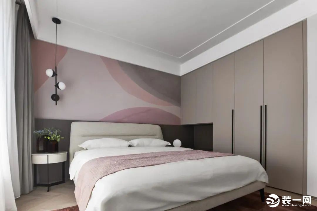 现代简约风装修案例卧室效果图