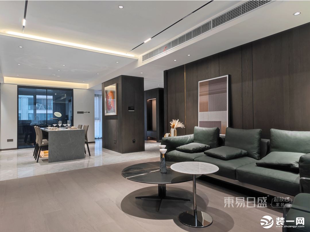 140平米现代简约客厅设计效果图
