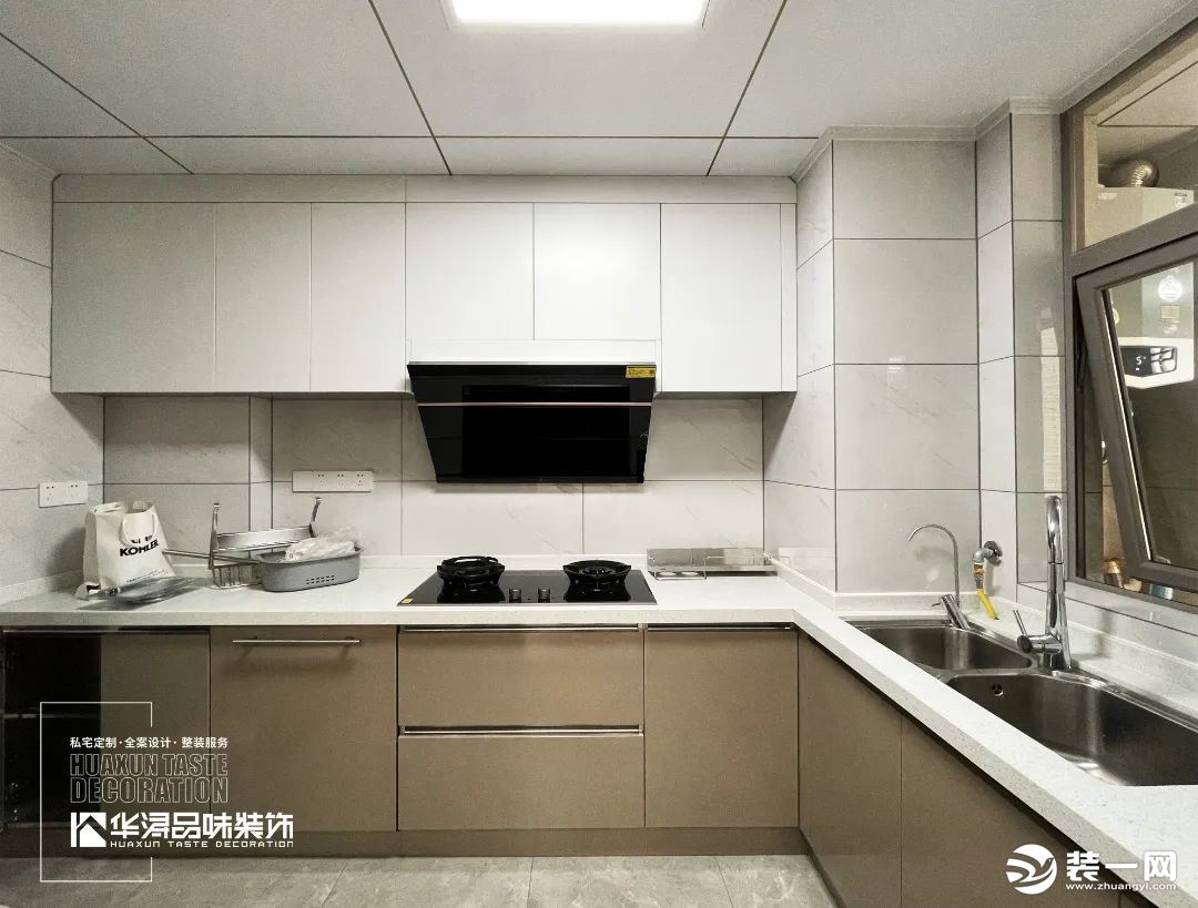 三亚华浔品位新中式厨房装修效果图