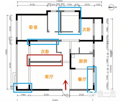 原始户型图