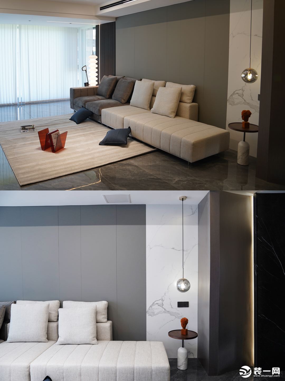 轻奢客厅 弧形异形沙发茶几组合 3d模型下载-【集简空间】「每日更新」