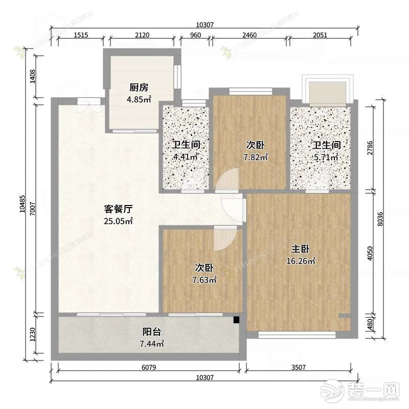 原木风装修效果图