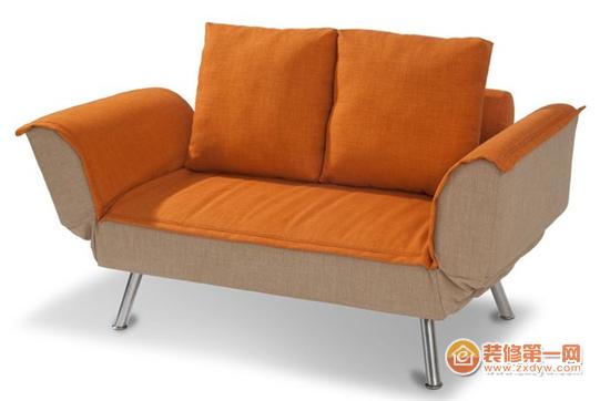 橙色多功能沙发