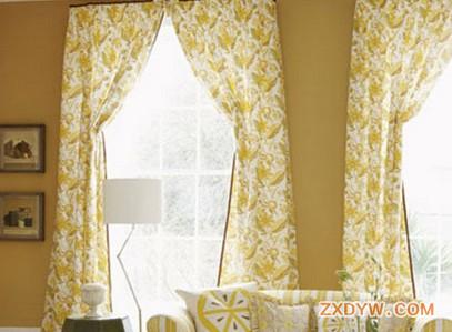 家居装修欧式风格客厅窗帘装修设计效果图