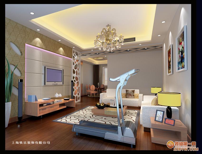 上海装修公司客厅装修效果图