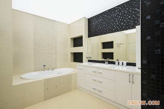 上海大户型卫浴间装修效果图